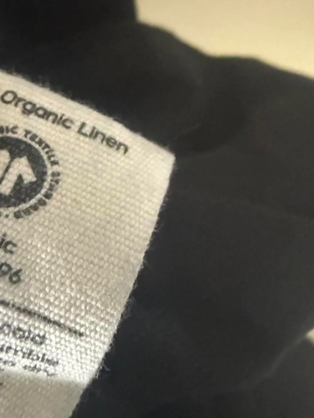 Mate the label organic linen button front dress Small NWT